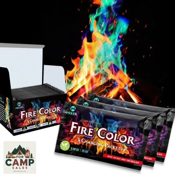 Meker Fire Color Changing Packets - Add Magic To Your Bonfires!