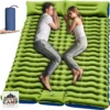 Double Sleeping Pad – Portable Self-Inflating Mat For Camping & Hiking